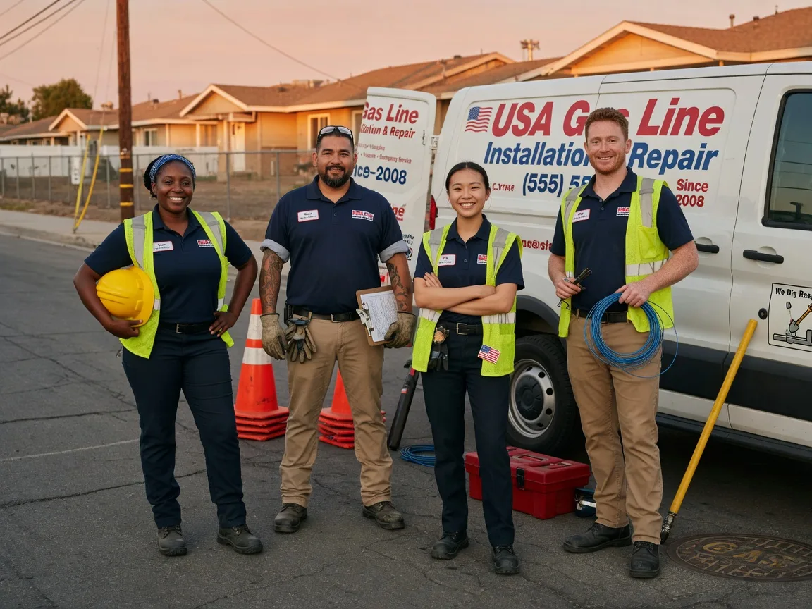 Gas Line Installation company in Roxie, MS